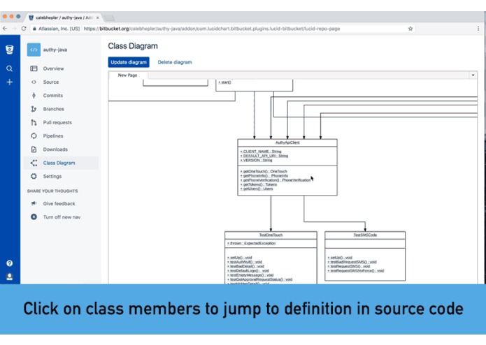 Class Diagrams for Bitbucket – screenshot 2