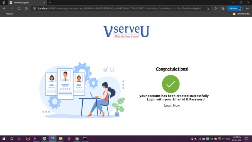 VserveU – screenshot 4