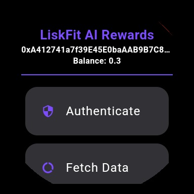 Lisk Fit AI – screenshot 1