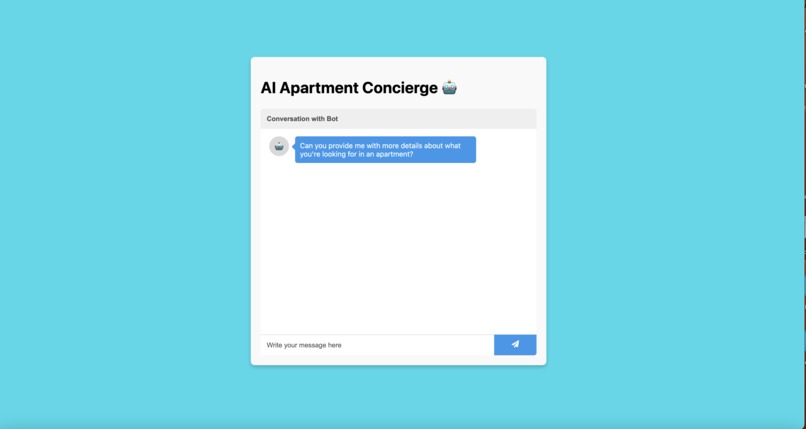 AI Apartment Concierge – screenshot 1