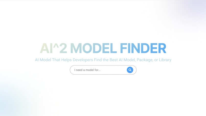 AI^2 Model Finder – screenshot 1