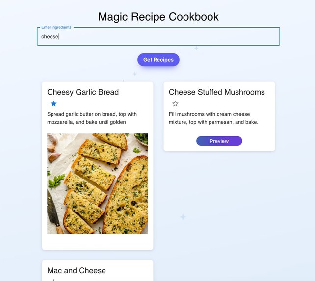 CulinaryAI: Smart Recipe Assistant – screenshot 1