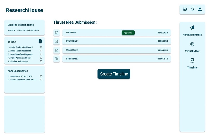 Post Graduation Dissertation Management  & Monitoring System – screenshot 7