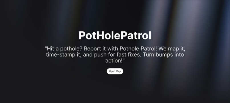 PotholePatrol – screenshot 1