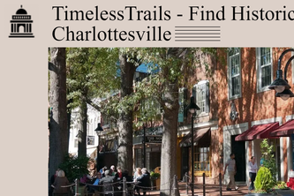 TimelessTrails - Find Historic Sites in Charlottesville