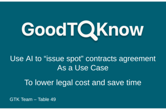 Good To Know—AI Assistant for Understanding Legal Documents