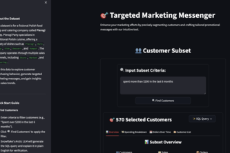 Targeted Marketing Messenger