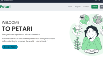 Petari (Food Donation WebApp)