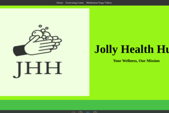 Jolly Health Hub - Wellness Game