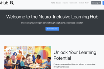 Neuro inclusive Education Platform for Autism and Dyslexia