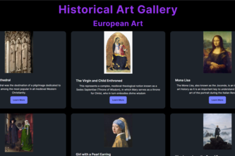 Historical Art Gallery