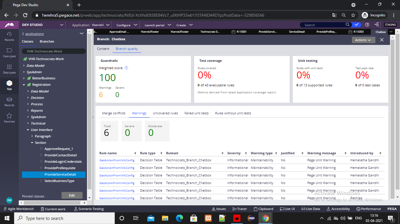 Compliance Score